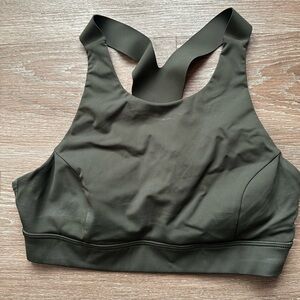 Lululemon Olive Green Sports Bra